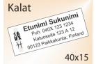 Kalat Tarra 40 x 15 mm